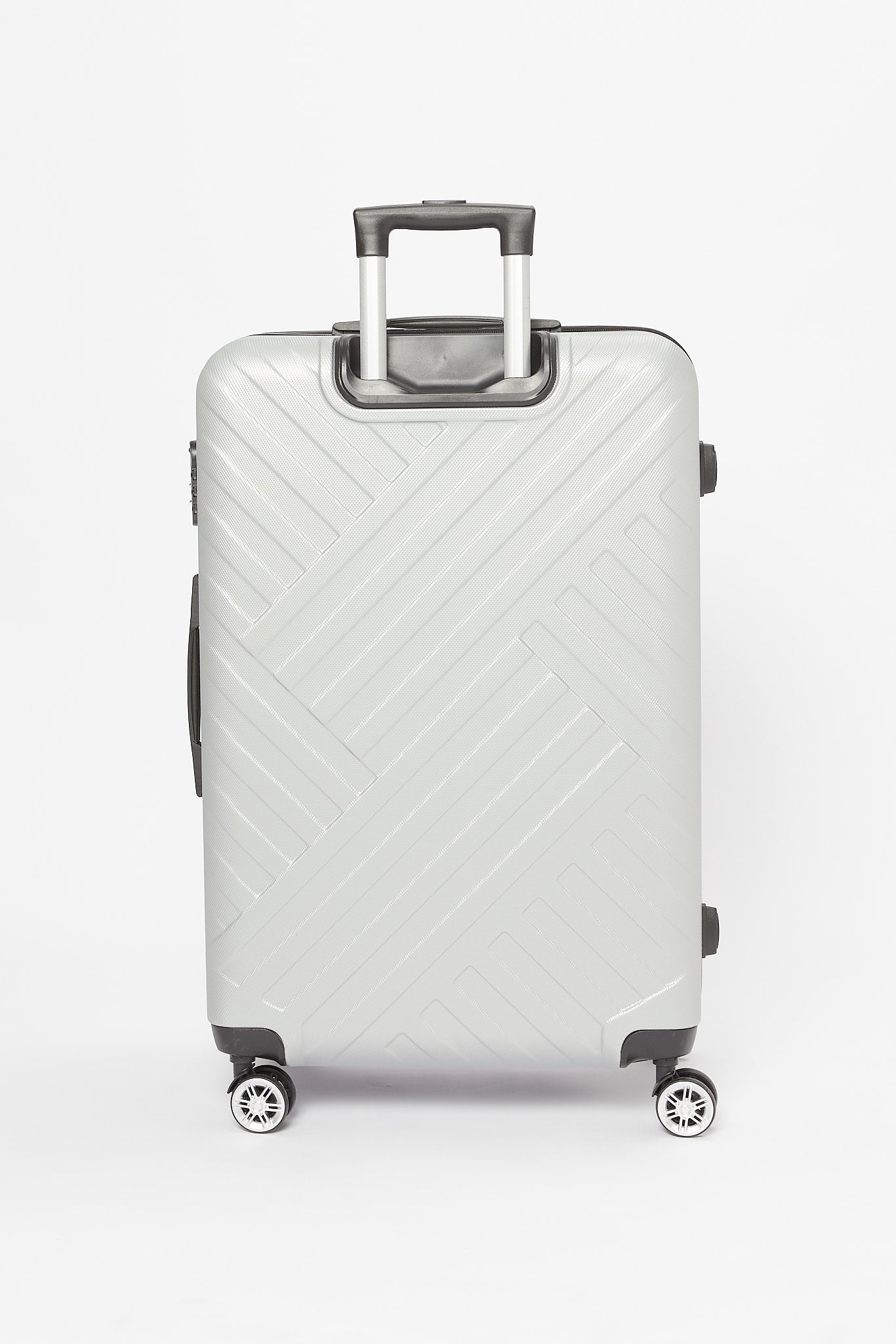 Redtag-Silver-Color-28"-Abs-Hard-Trolley-Case-Category:Luggage-Trolleys,-Colour:Silver,-Filter:Travel-Accessories,-LUG-Luggage-Trolleys,-New-In,-New-In-LUG-ACC,-Non-Sale,-S23B,-Section:Homewares-Travel-Accessories-