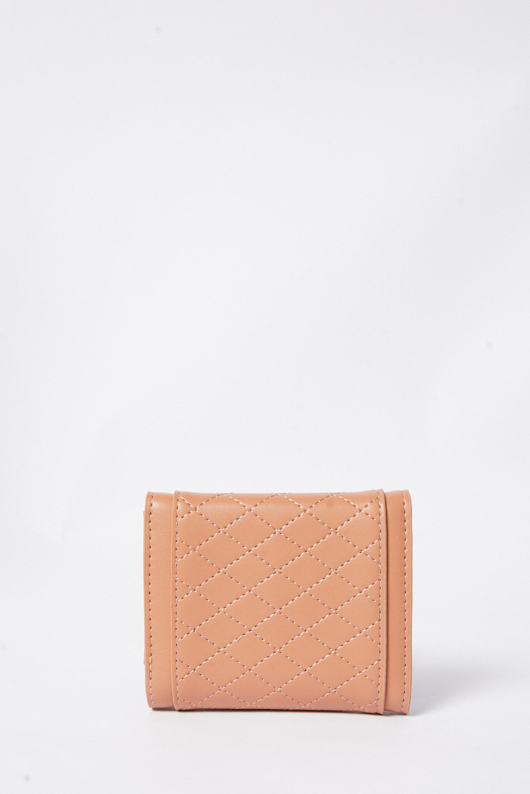 Redtag-Beige-Quilted-Purse-Category:Purse,-Colour:Beige,-Filter:Women's-Accessories,-H1:ACC,-H2:LAD,-H3:LAB,-H4:HBG,-New-In,-New-In-Women-ACC,-Non-Sale,-S23B,-Season:S23B,-Section:Women,-Women-Bags-Women-