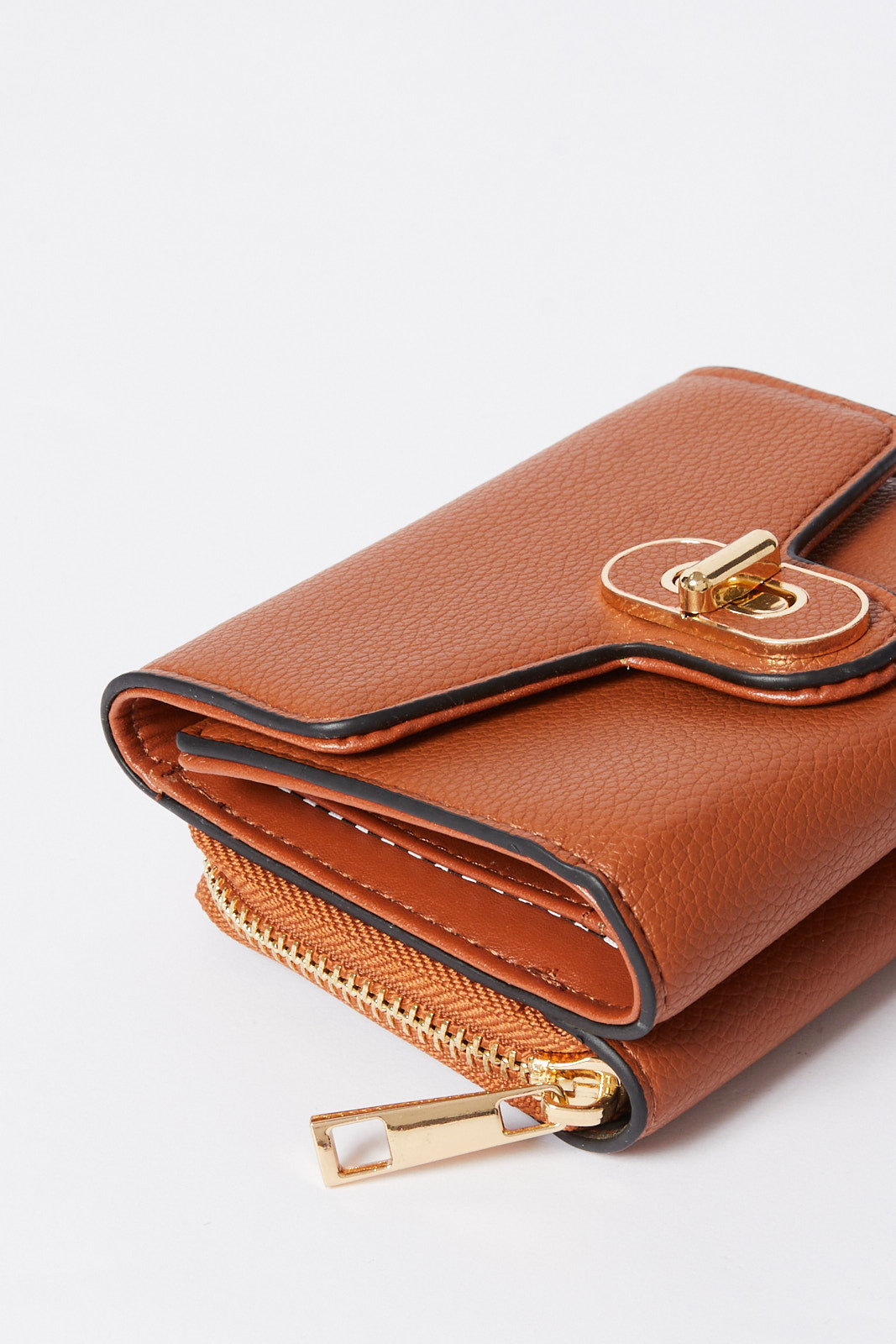 Redtag-Tan-Lady-Purse-With-Coin-Pocket-Category:Purse,-Colour:Tan,-Filter:Women's-Accessories,-H1:ACC,-H2:LAD,-H3:LAB,-H4:HBG,-New-In,-New-In-Women-ACC,-Non-Sale,-S23B,-Season:S23B,-Section:Women,-Women-Bags-Women-