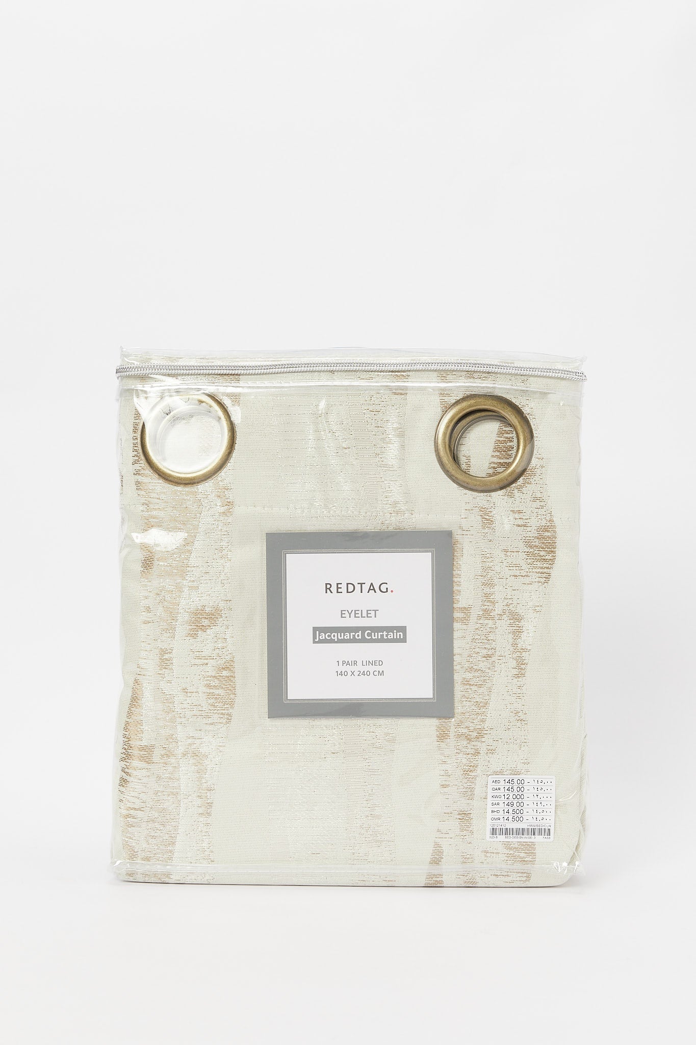 Redtag-Beige-2-Piece-Textured-Jacquard-Curtain-(-Without-Lining-)-Category:Curtains,-Colour:Beige,-Deals:New-In,-Filter:Home-Bedroom,-H1:HMW,-H2:BED,-H3:BCC,-H4:CUR,-HMW-BED-Curtains,-New-In-HMW-BED,-Non-Sale,-Packs,-Promo:JULIETTE,-S23B,-Season:S23B,-Section:Homewares,-Set:Set-of-2,-Style:JACQUARD-Home-Bedroom-