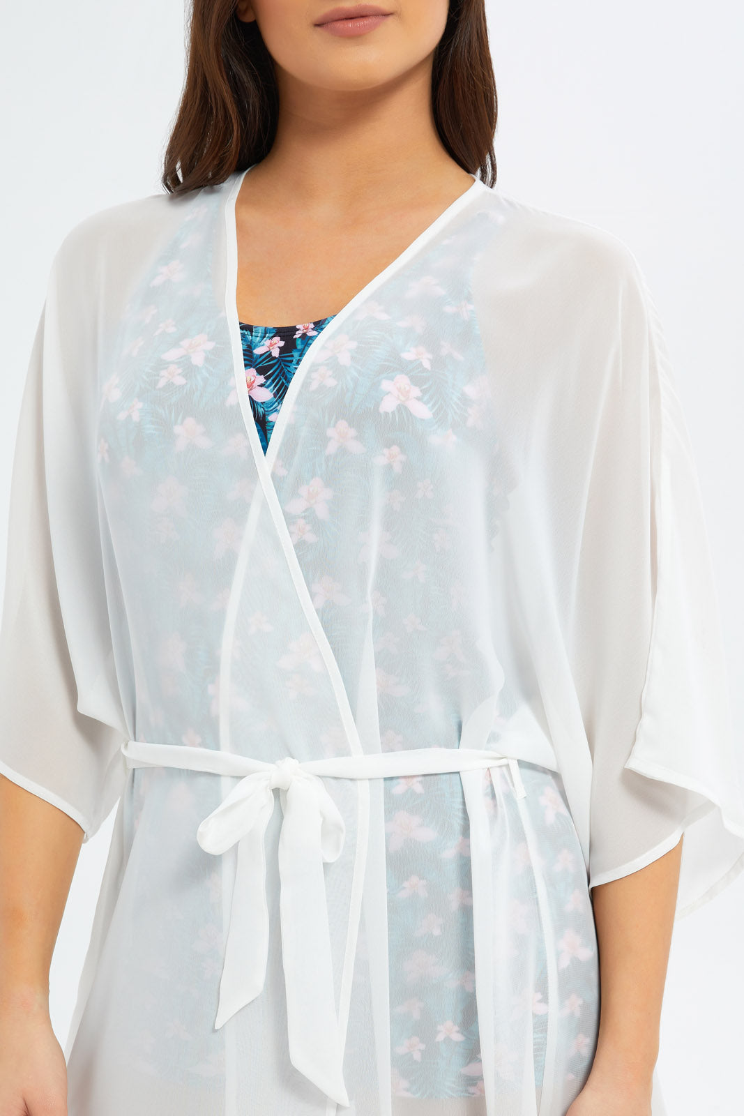 Redtag-Women-Ivory-Swim-Robe-Category:Swimwear,-Colour:Ivory,-Deals:New-In,-Filter:Women's-Clothing,-New-In-Women-APL,-Non-Sale,-S23B,-Section:Women,-Women-Swimwear--