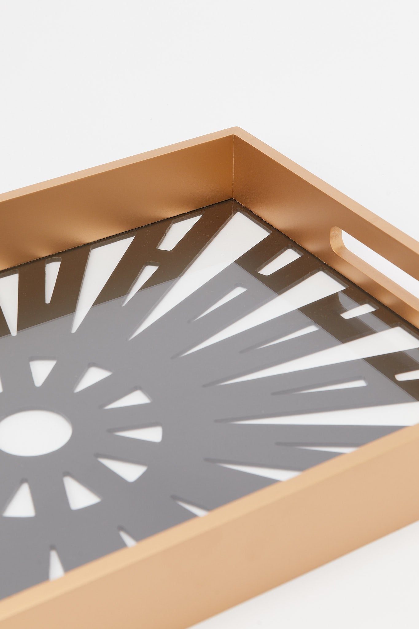 Redtag-Gold-Laser-Cut-Tray-(Large)-Category:Bakeware,-Colour:Gold,-Deals:New-In,-Filter:Home-Dining,-H1:HMW,-H2:DIN,-H3:SEW,-H4:SSI,-HMW-DIN-Serveware,-New-In-HMW-DIN,-Non-Sale,-Promo:MULTIPLE,-S23B,-Season:S23B,-Section:Homewares,-Style:TRAY-MDF-/-WOOD-Home-Dining-