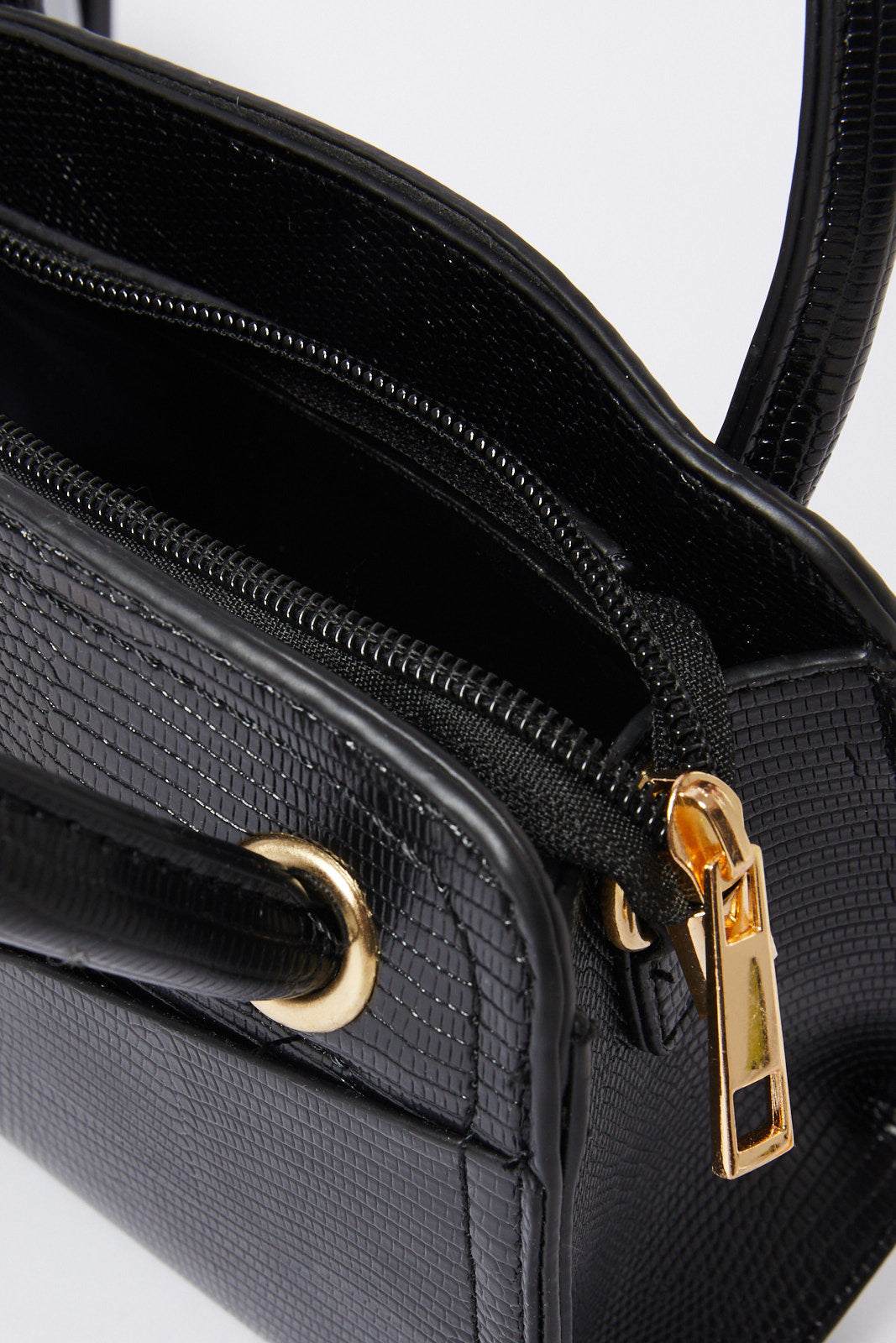 Redtag-Black-Embellished-Messenger-Bag-Category:Purse,-Colour:Black,-Filter:Women's-Accessories,-H1:ACC,-H2:LAD,-H3:LAB,-H4:HBG,-New-In,-New-In-Women-ACC,-Non-Sale,-S23B,-Season:S23B,-Section:Women,-Women-Bags-Women-
