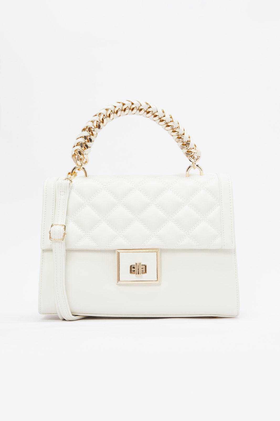 Redtag-White-Embeished-Day-Bag-Bag-Category:Bags,-Colour:White,-Filter:Women's-Accessories,-New-In,-New-In-Women-ACC,-Non-Sale,-RMD,-S23B,-Section:Women,-Women-Bags-Women-