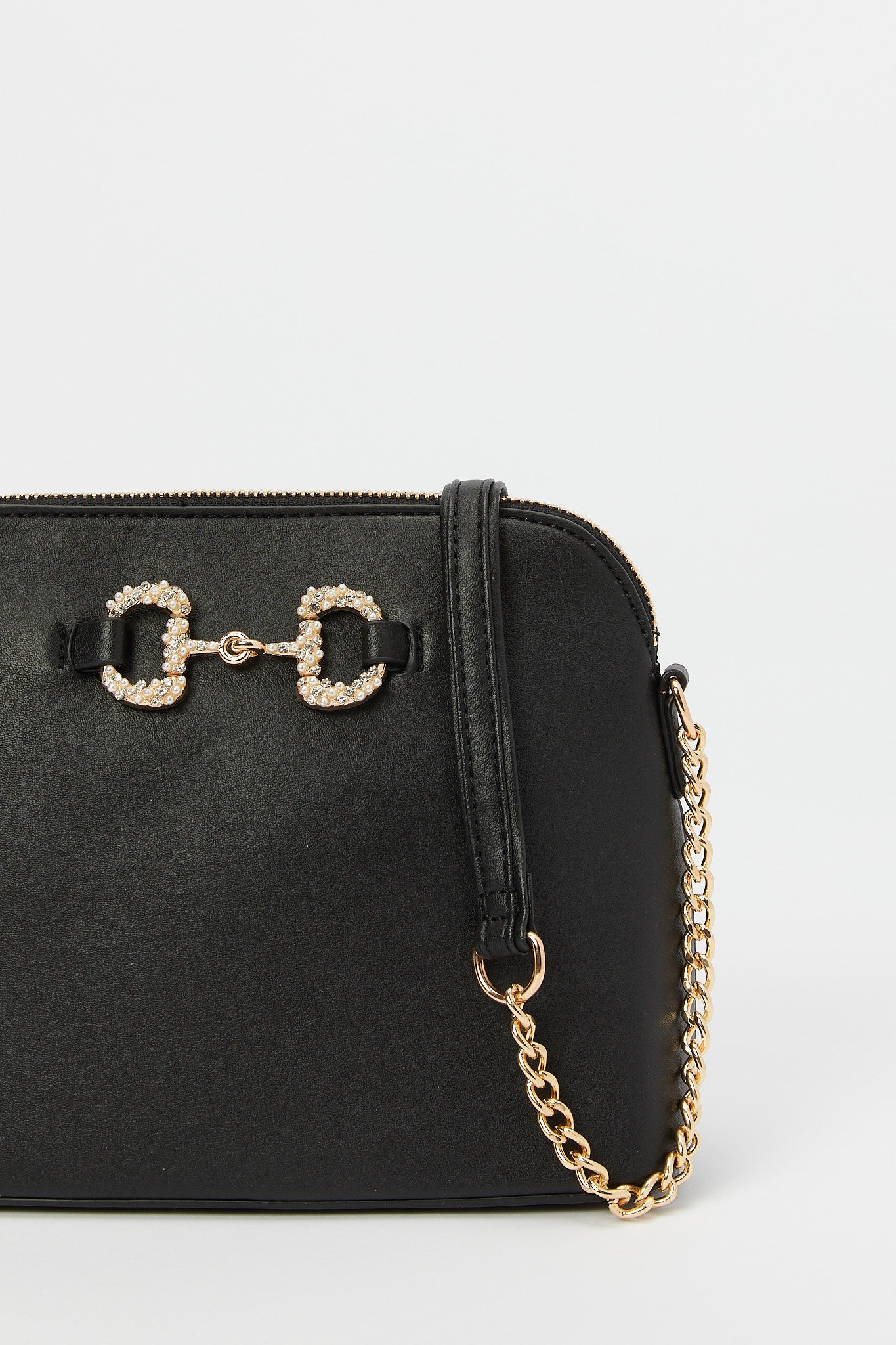 Redtag-Black-Crossbody-Bag-Category:Bags,-Colour:Black,-Filter:Women's-Accessories,-New-In,-New-In-Women-ACC,-Non-Sale,-RMD,-S23B,-Section:Women,-Women-Bags-Women-