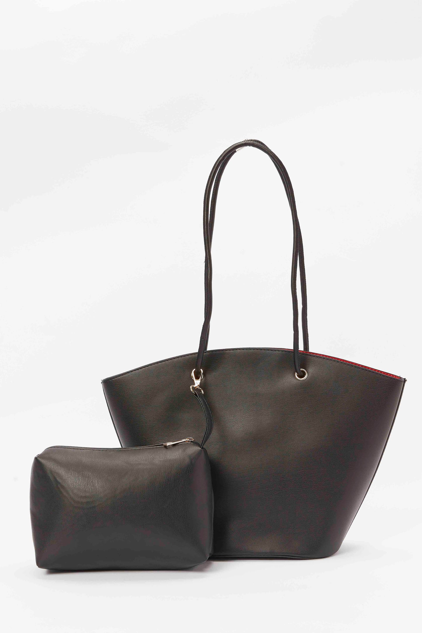 Redtag-Ladies-Tote-Category:Bags,-Colour:Black,-Filter:Women's-Accessories,-H1:ACC,-H2:LAD,-H3:LAB,-H4:HBG,-New-In,-New-In-Women-ACC,-Non-Sale,-S23A,-Season:S23A,-Section:Women,-Women-Bags-Women-