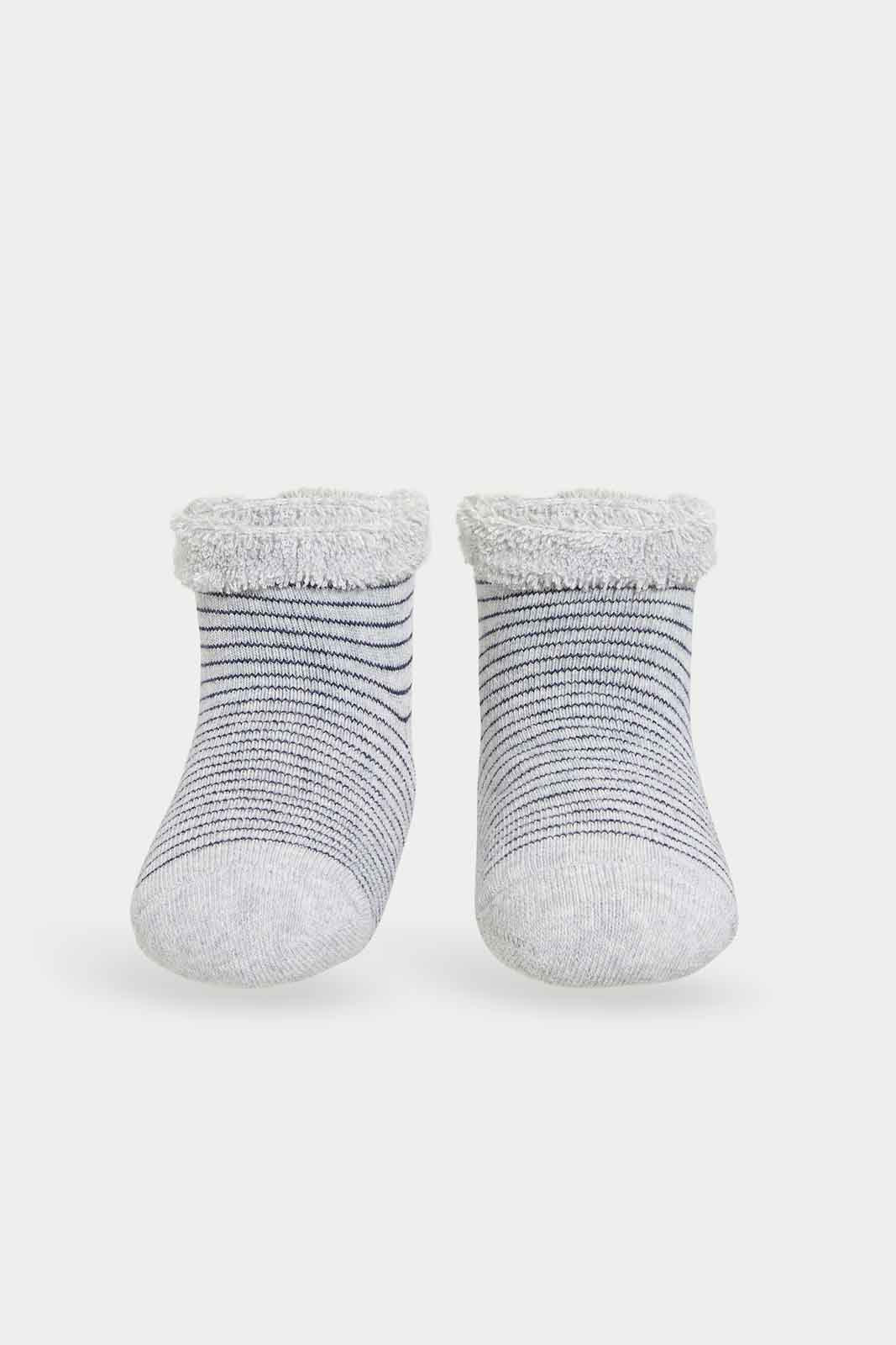 Redtag-Boys-3-Pack-Ankle-Length-Socks---Terry-Cuff-Ankle-Legth-Socks-365,-Category:Socks,-Colour:Assorted,-Deals:New-In,-Filter:Infant-Boys-(3-to-24-Mths),-INB-Socks,-New-In-INB-APL,-Non-Sale,-Section:Boys-(0-to-14Yrs)-Infant-Boys-3 to 24 Months