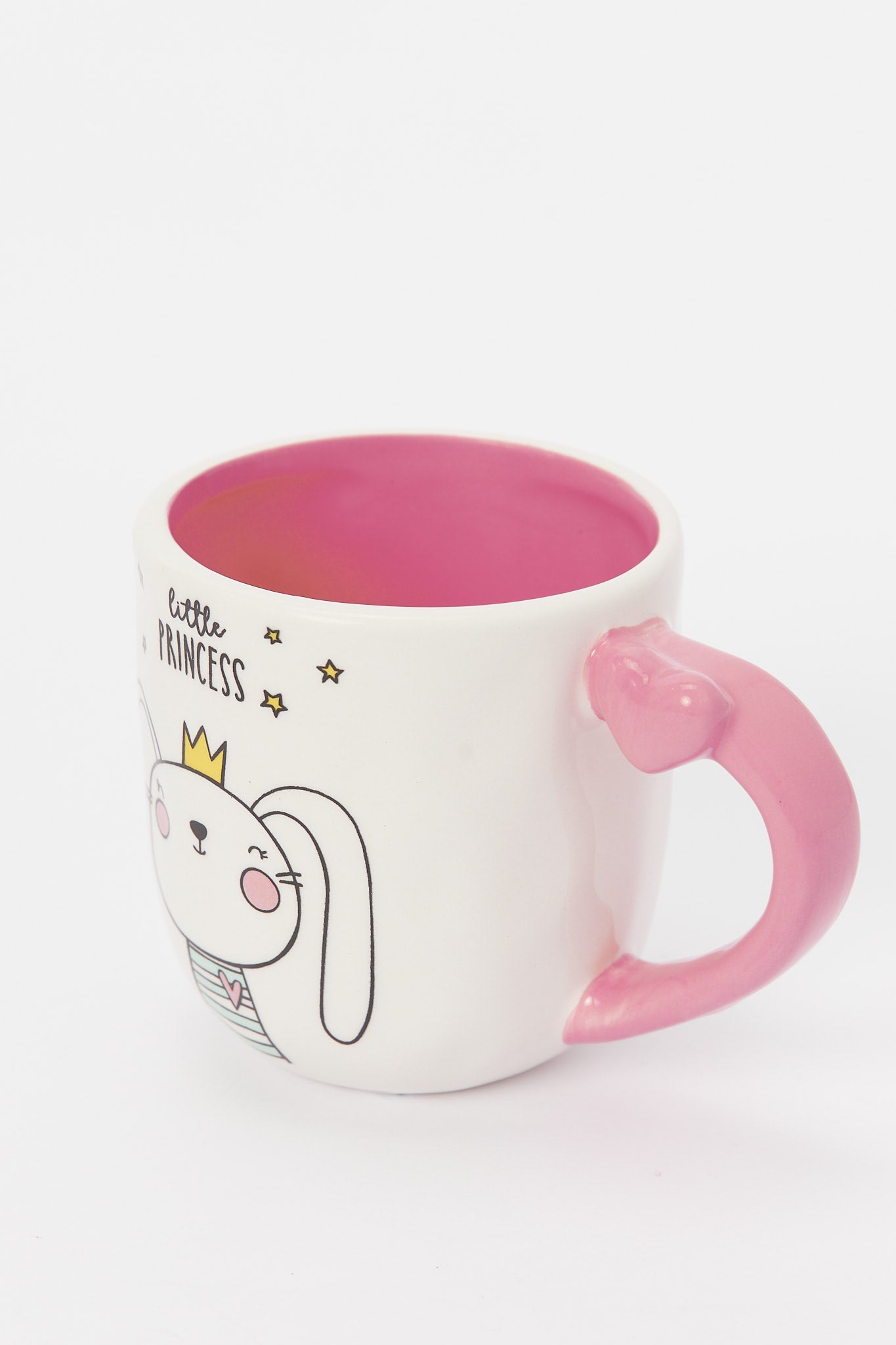 Redtag-Pink-Bunny-Mug-Category:Bottles,-Colour:Pink,-Deals:New-In,-Filter:Home-Dining,-H1:HMW,-H2:DIN,-H3:CRC,-H4:CSN,-HMW-DIN-Crockery,-New-In-HMW-DIN,-Non-Sale,-S23B,-Season:S23B,-Section:Homewares-Home-Dining-