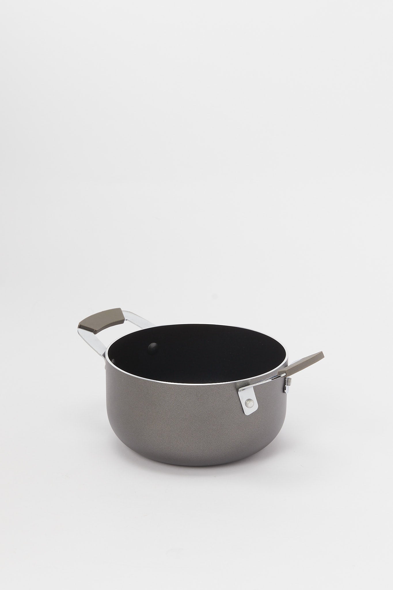 Redtag-Black-Aluminum-Non-Stick-Mini-Sauce-Pot-(14Cm)-365,-Category:Pans,-Colour:Black,-Deals:New-In,-Filter:Home-Dining,-H1:HMW,-H2:DIN,-H3:COO,-H4:PAP,-HMW-DIN-Cookware,-New-In-HMW-DIN,-Non-Sale,-Season:365,-Section:Homewares,-Style:MINIATURE-Home-Dining-