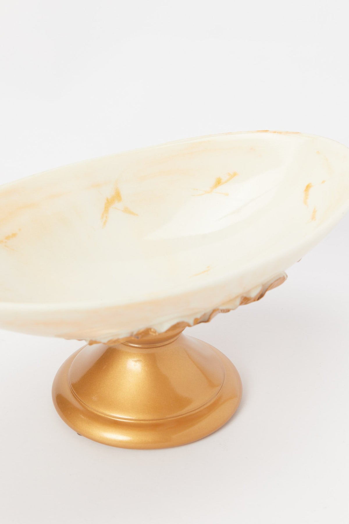 Redtag-Gold-Marble-Effect-Bowl-Category:Artefact,-Colour:Gold,-Deals:New-In,-Filter:Home-Decor,-H1:HMW,-H2:HOM,-H3:DEA,-H4:GIW,-HMW-HOM-Decorative-Accessories,-New-In-HMW-HOM,-Non-Sale,-Promo:JULIETTE,-S23B,-Season:S23B,-Section:Homewares,-Style:POLYRESIN-Home-Decor-