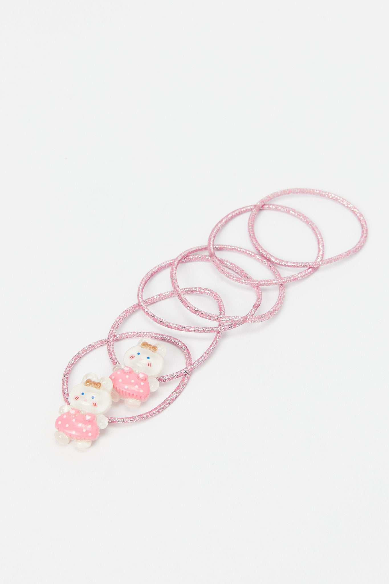 Redtag-S/6-Hair-Tie-Category:Hair-Accessories,-Colour:Assorted,-Filter:Girls-Accessories,-GIR-Hair-Accessories,-New-In,-New-In-GIR-ACC,-Non-Sale,-RMD,-S23B,-Section:Girls-(0-to-14Yrs)-Girls-