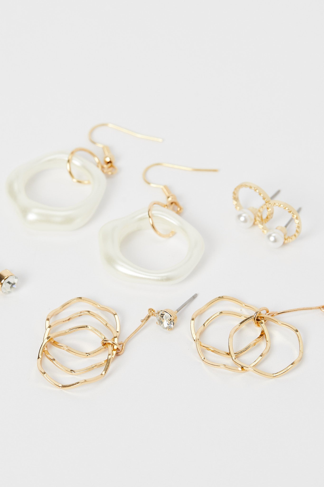 Redtag-Studs-Category:Jwellery,-Colour:Assorted,-Filter:Women's-Accessories,-New-In,-New-In-Women-ACC,-Non-Sale,-RMD,-S23B,-Section:Women,-Women-Jewellery-Women-