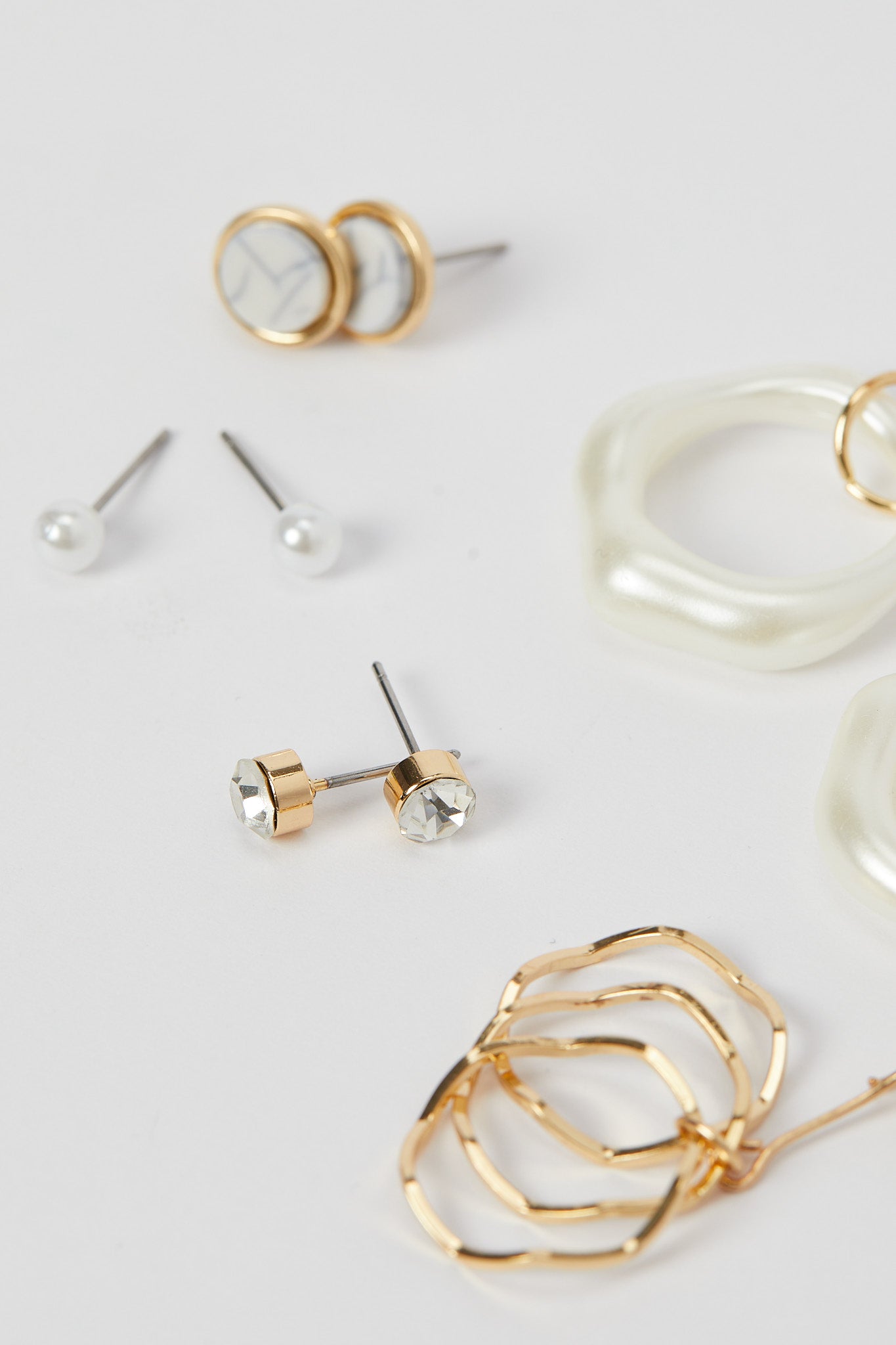 Redtag-Studs-Category:Jwellery,-Colour:Assorted,-Filter:Women's-Accessories,-New-In,-New-In-Women-ACC,-Non-Sale,-RMD,-S23B,-Section:Women,-Women-Jewellery-Women-