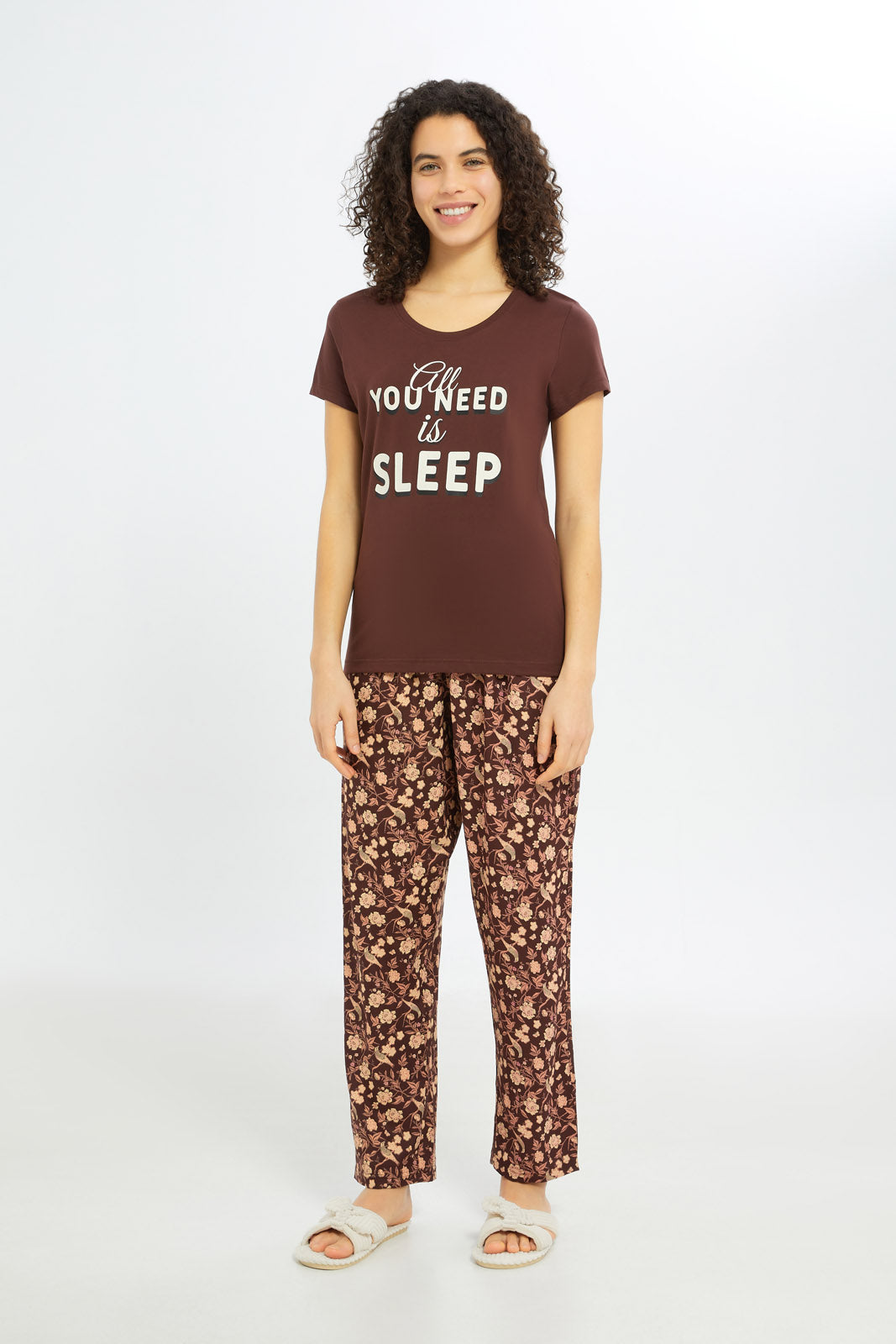 Redtag-Women-Assorted-Short-Sleeves-Table-Pajama-Set-Category:Pyjama-Sets,-Colour:Assorted,-Deals:New-In,-Filter:Women's-Clothing,-H1:LWR,-H2:LDN,-H3:NWR,-H4:PJS,-New-In-Women-APL,-Non-Sale,-Promo:TBL,-S23C,-Season:S23C,-Section:Women,-TBL,-Women-Pyjama-Sets--