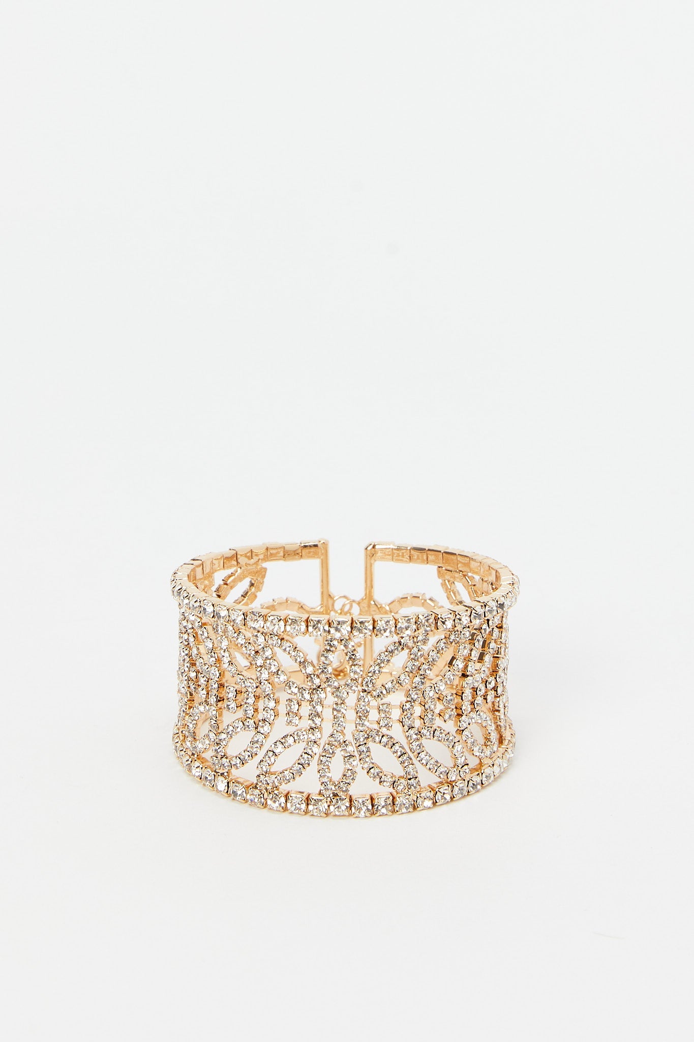 Redtag-Gold-And-Rhine-Stone-Bracelet-&-Rings-Set-Category:Jwellery,-Colour:Assorted,-Filter:Women's-Accessories,-New-In,-New-In-Women-ACC,-Non-Sale,-RMD,-S23B,-Section:Women,-Women-Jewellery-Women-