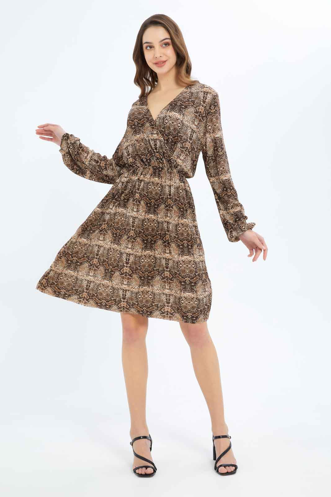 Redtag-Women-Pusse-Wrap-Dress-Category:Dresses,-Colour:Assorted,-Deals:New-In,-Filter:Women's-Clothing,-New-In-Women-APL,-Non-Sale,-S23B,-Section:Women,-Women-Dresses-Women's-