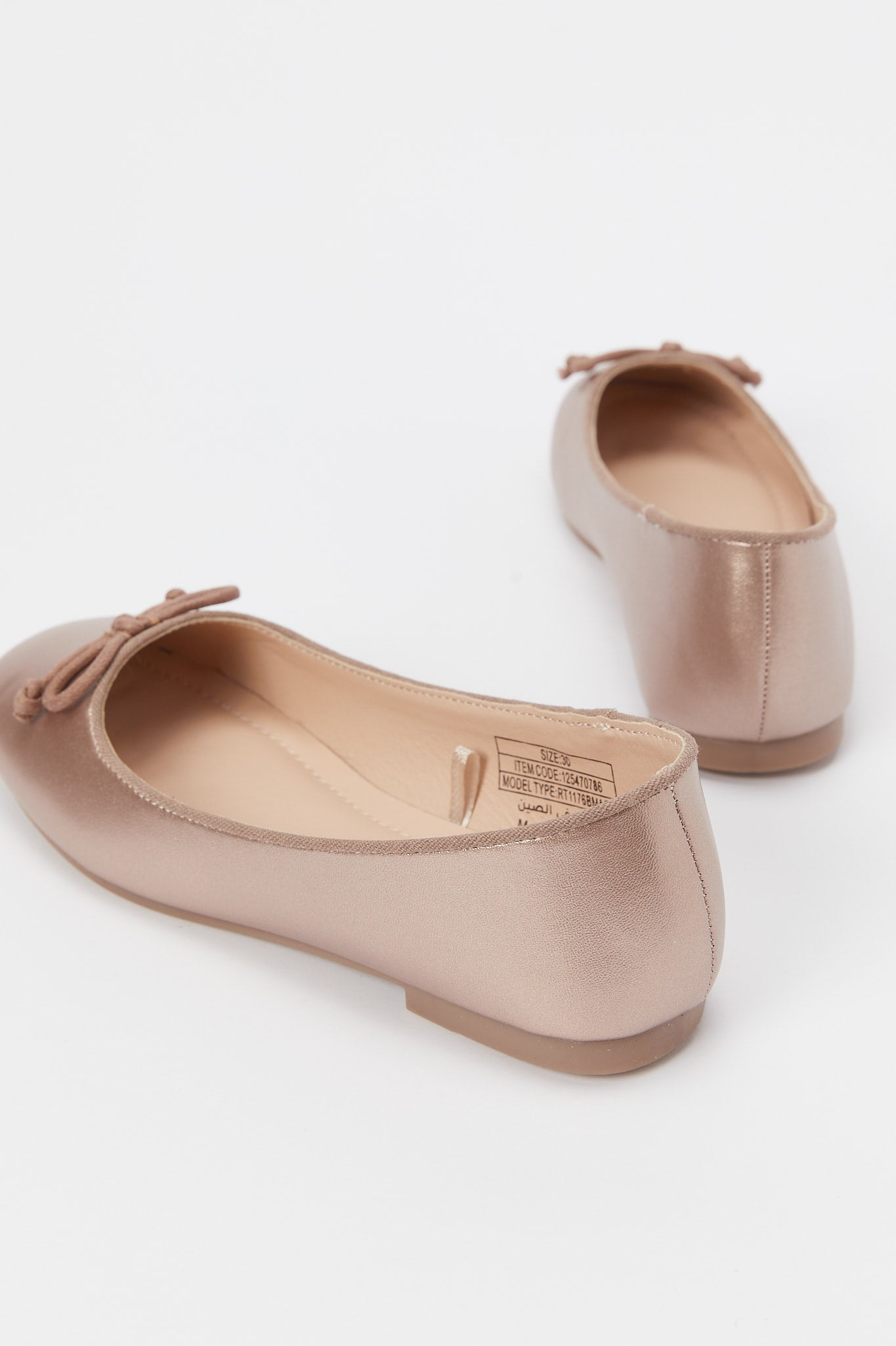 Redtag-Copper-Bow-Ballerina-Category:Shoes,-Colour:Copper,-Deals:New-In,-Filter:Girls-Footwear-(5-to-14-Yrs),-GSR-Shoes,-H1:FOO,-H2:GSR,-H3:SHO,-H4:CAH,-N/A,-New-In-GSR-FOO,-Non-Sale,-S23B,-Season:S23B,-Section:Girls-(0-to-14Yrs)-Senior-Girls-5 to 14 Years