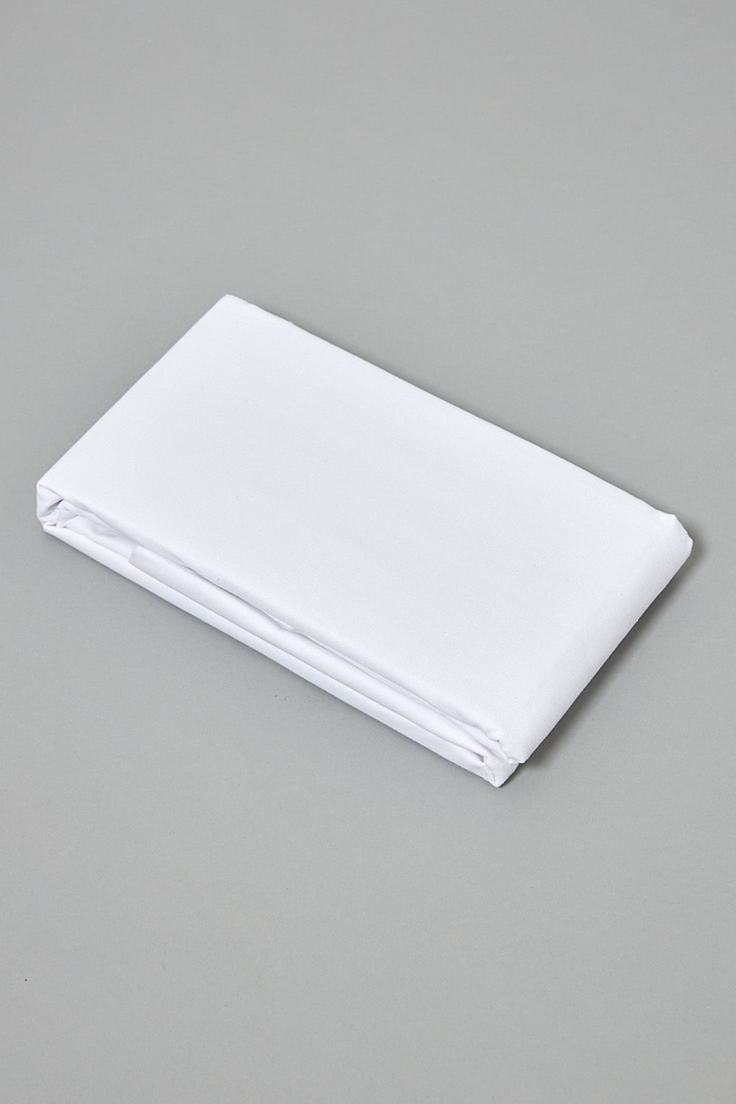 White Flat Sheet With Pillow Case (Single Size) - REDTAG