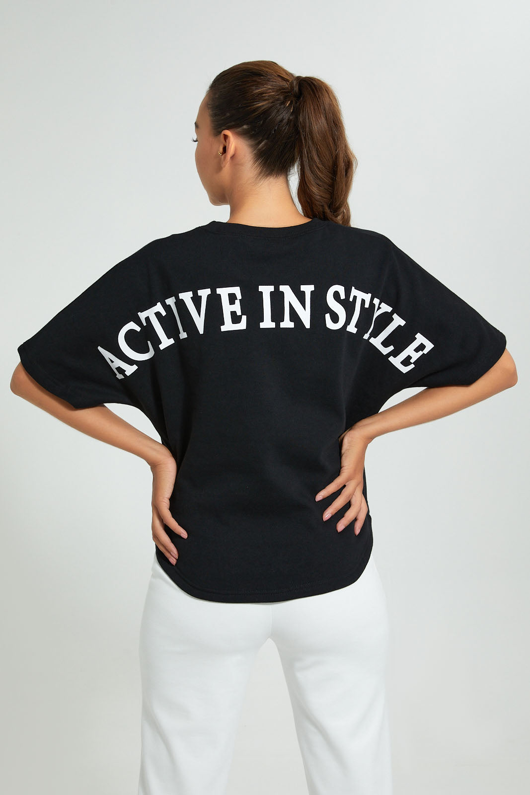 Black Active In Style T-Shirt