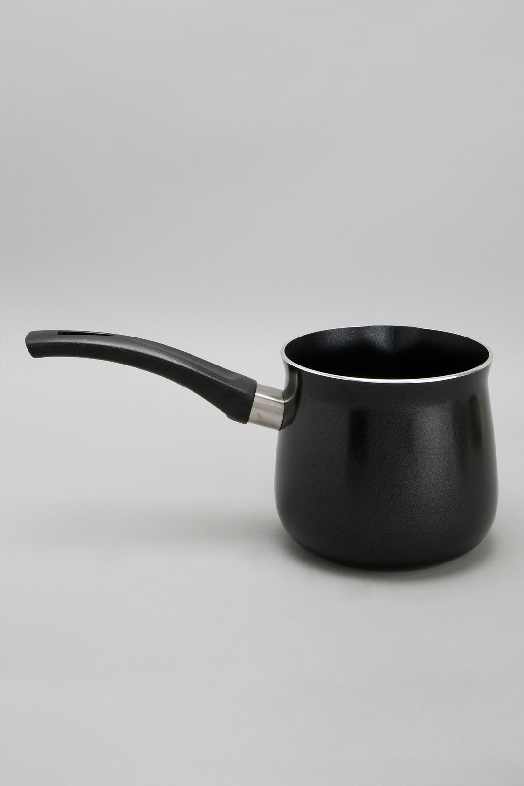 Black Aluminum Nonstick Coffee Warmer (11cm)