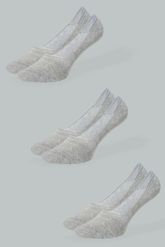 Redtag-Grey-Plain-Invisible-Socks-(3-Pack)-365,-Colour:Grey,-Filter:Men's-Clothing,-Men-Socks,-Non-Sale-Men's-