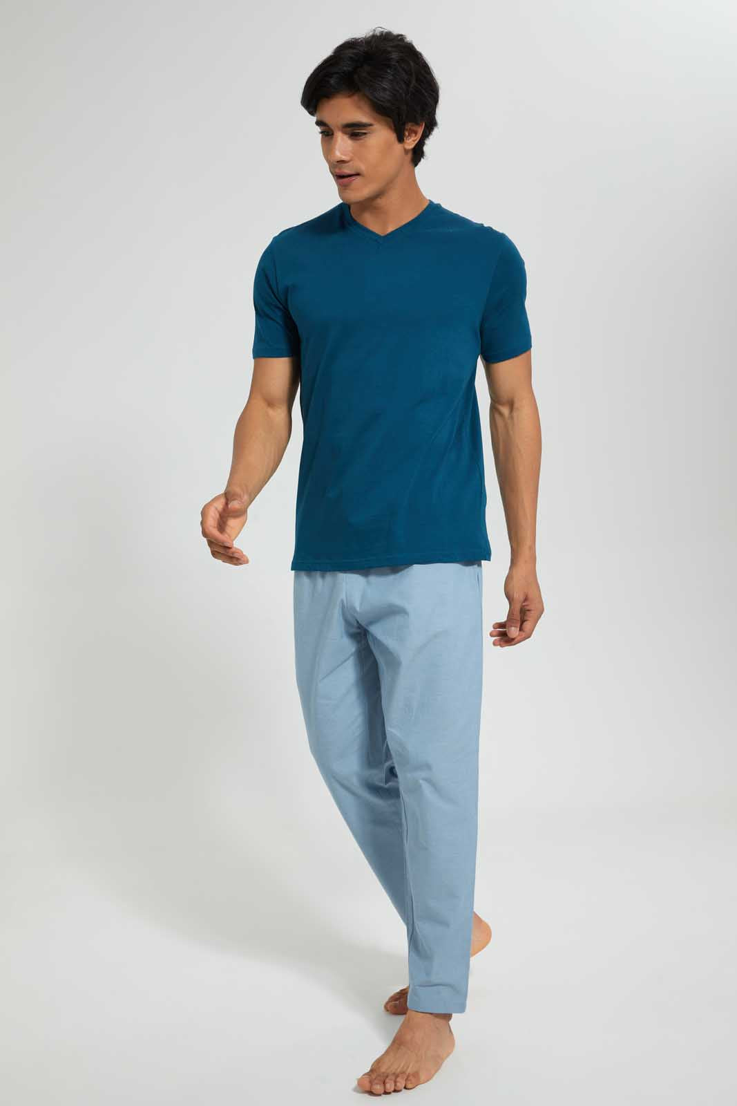 Teal Solid T-Shirt