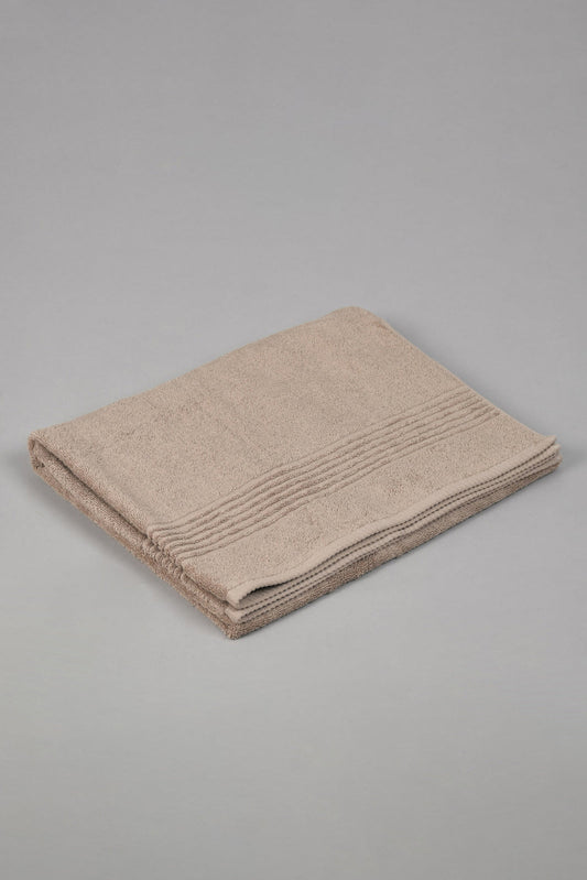Taupe Luxury Cotton Beach Towel