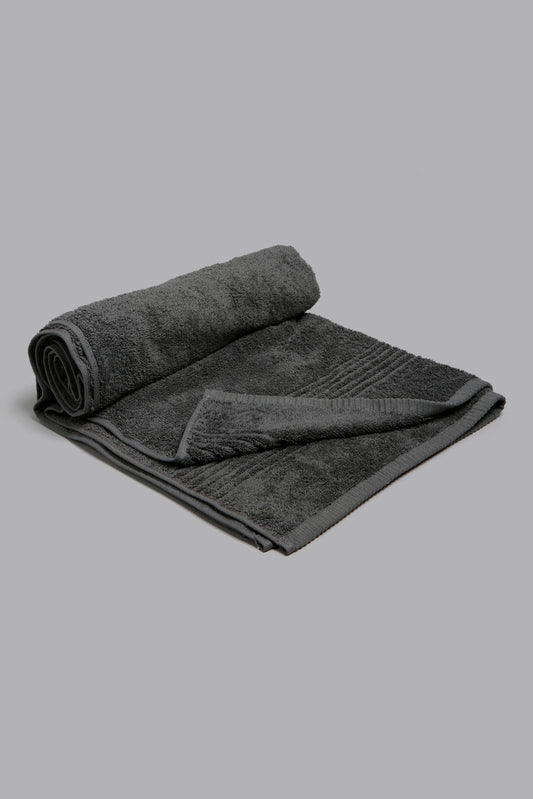 Grey Soft Cotton Bath Towel