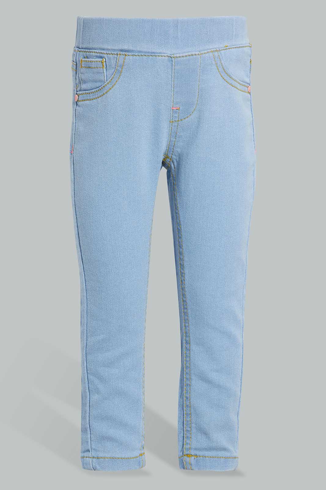 Blue Jegging For Baby Girls