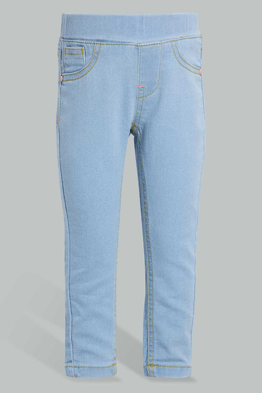 Blue Jegging For Baby Girls