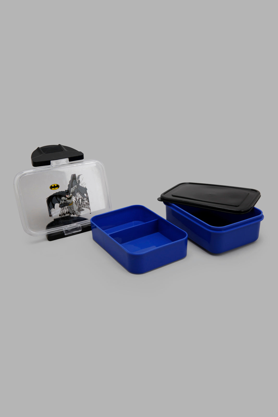 Redtag-Batman-Delica-Square-Lunch-Box-1020-Ml-365,-Category:Lunch-Box,-CHR,-Colour:Black,-Filter:Travel-Accessories,-IMP-Bags,-New-In,-New-In-IMP-ACC,-Non-Sale,-Section:Travel-Home-Accessories-