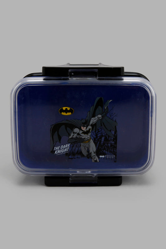 Redtag-Batman-Delica-Square-Lunch-Box-1020-Ml-365,-Category:Lunch-Box,-CHR,-Colour:Black,-Filter:Travel-Accessories,-IMP-Bags,-New-In,-New-In-IMP-ACC,-Non-Sale,-Section:Travel-Home-Accessories-