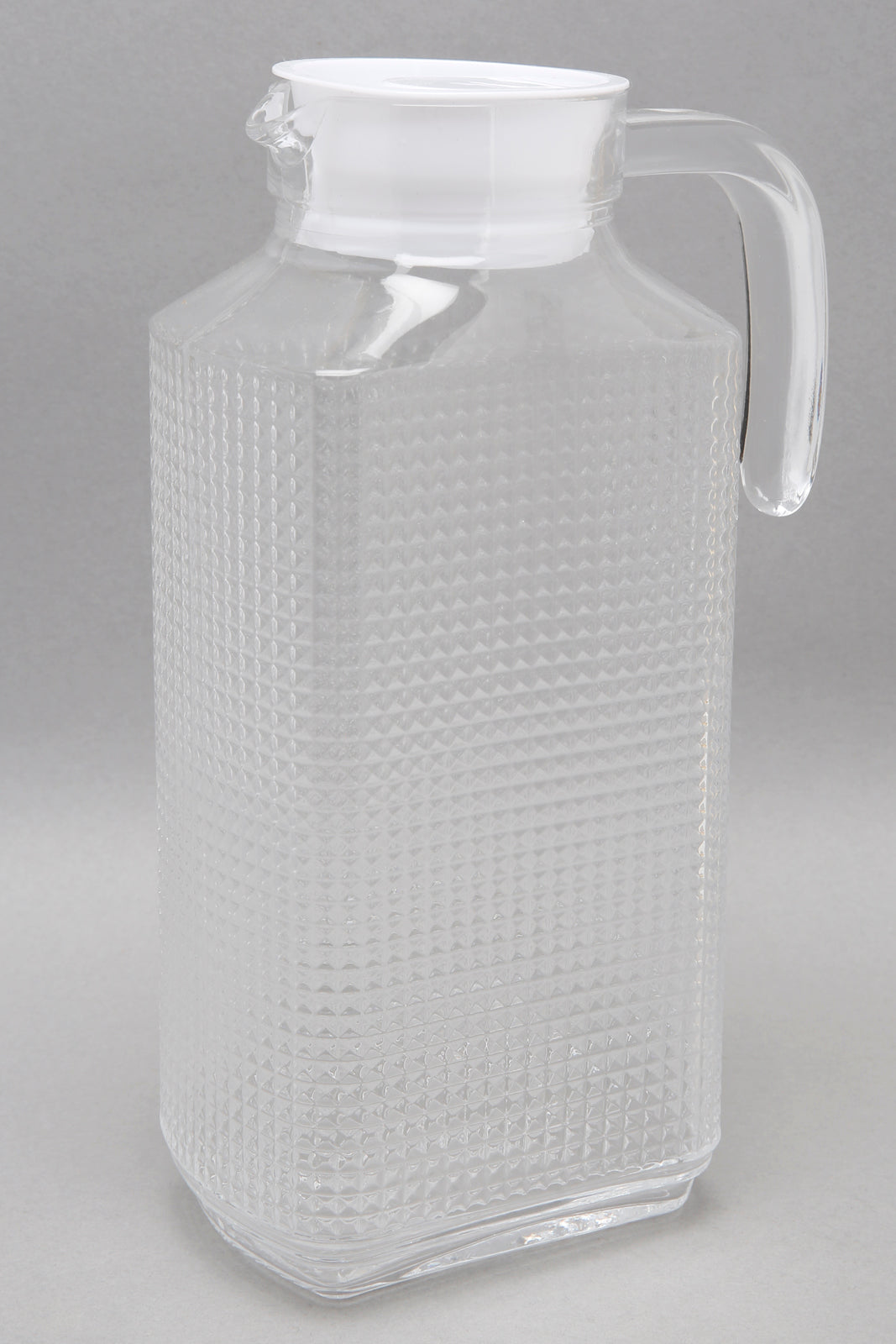 Clear Texture Glass Jug