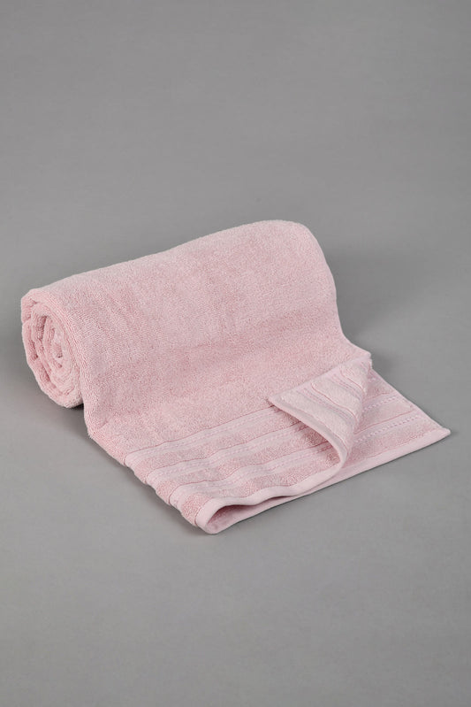 Pink Luxury Cotton Bath Towel