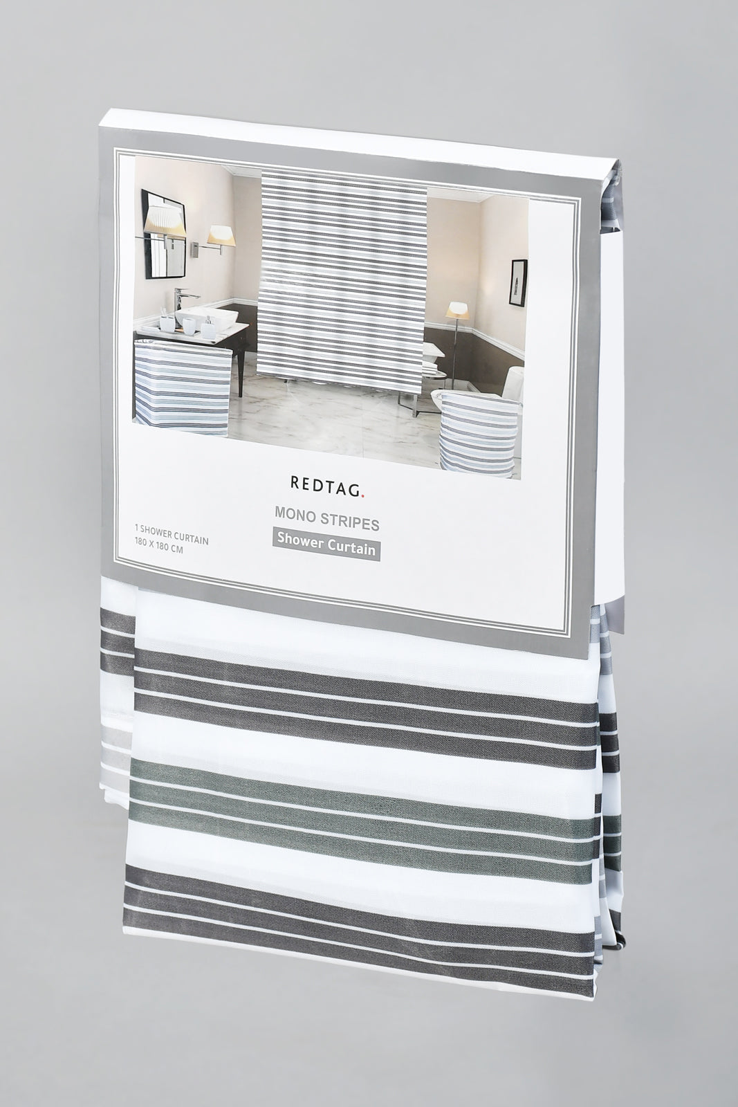 Grey Shower Curtain