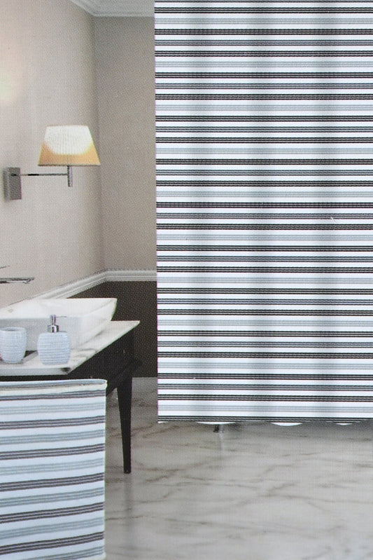Grey Shower Curtain