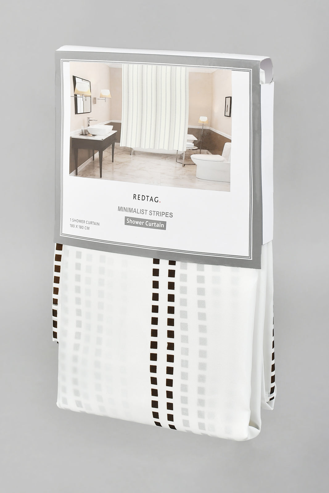 Cream Shower Curtain