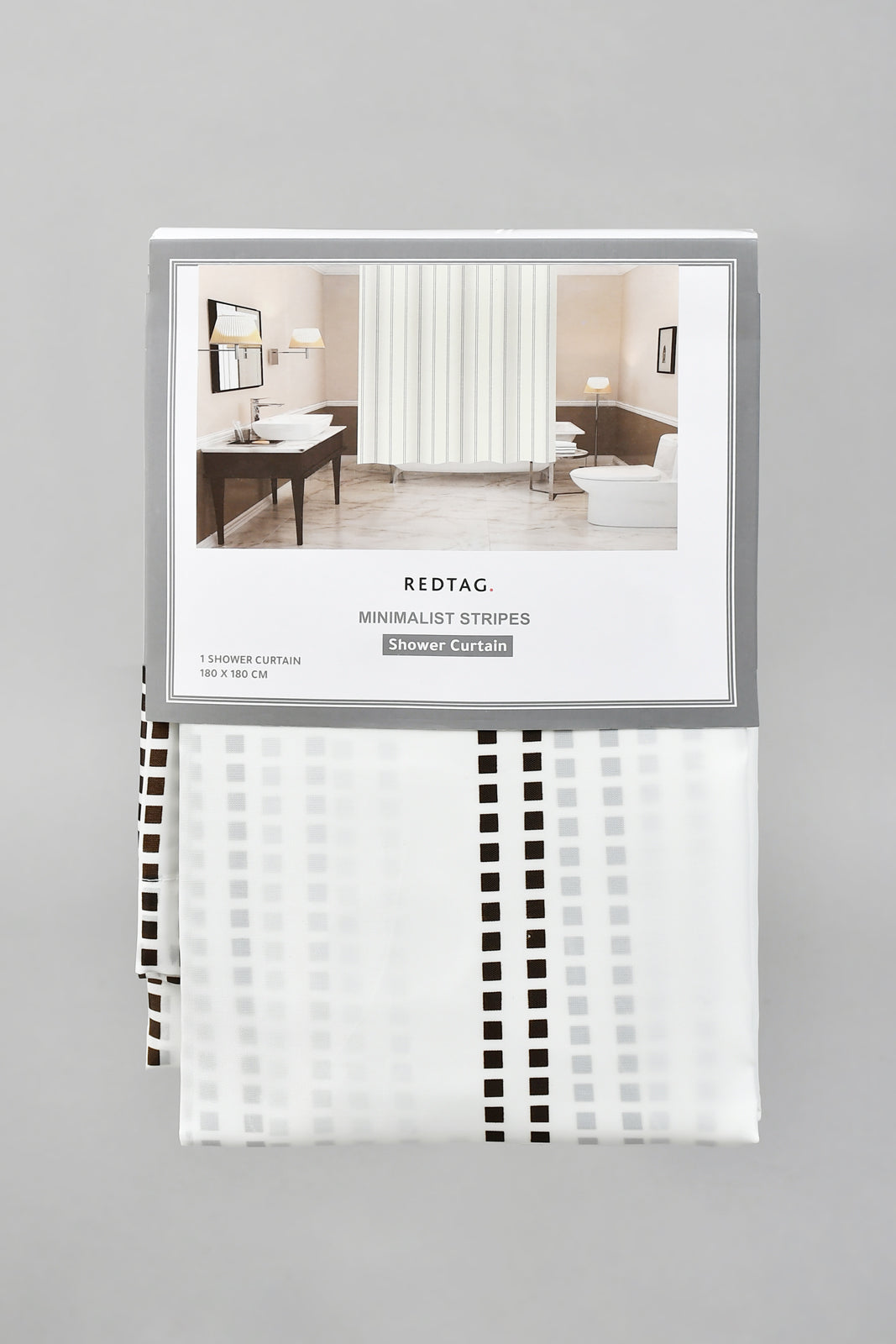 Cream Shower Curtain