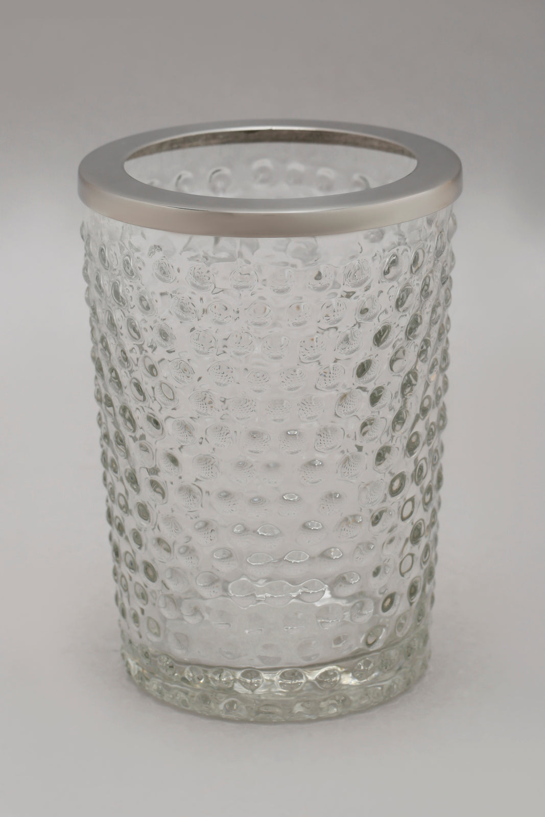 Silver Glass Tumbler