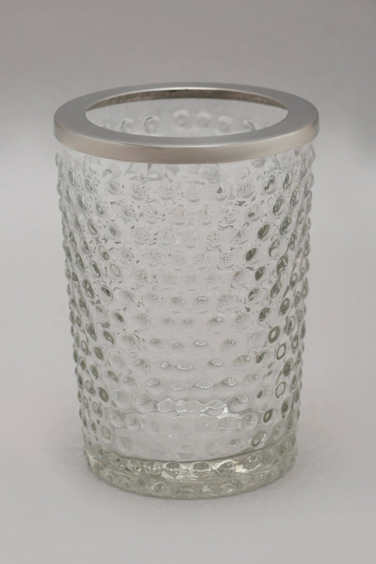 Silver Glass Tumbler