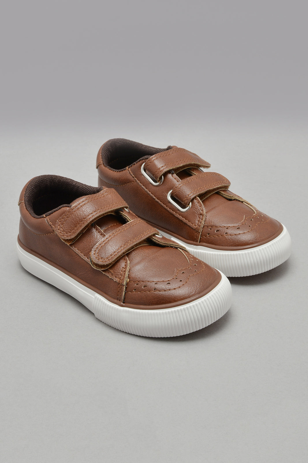 Brown Velcro Sneaker