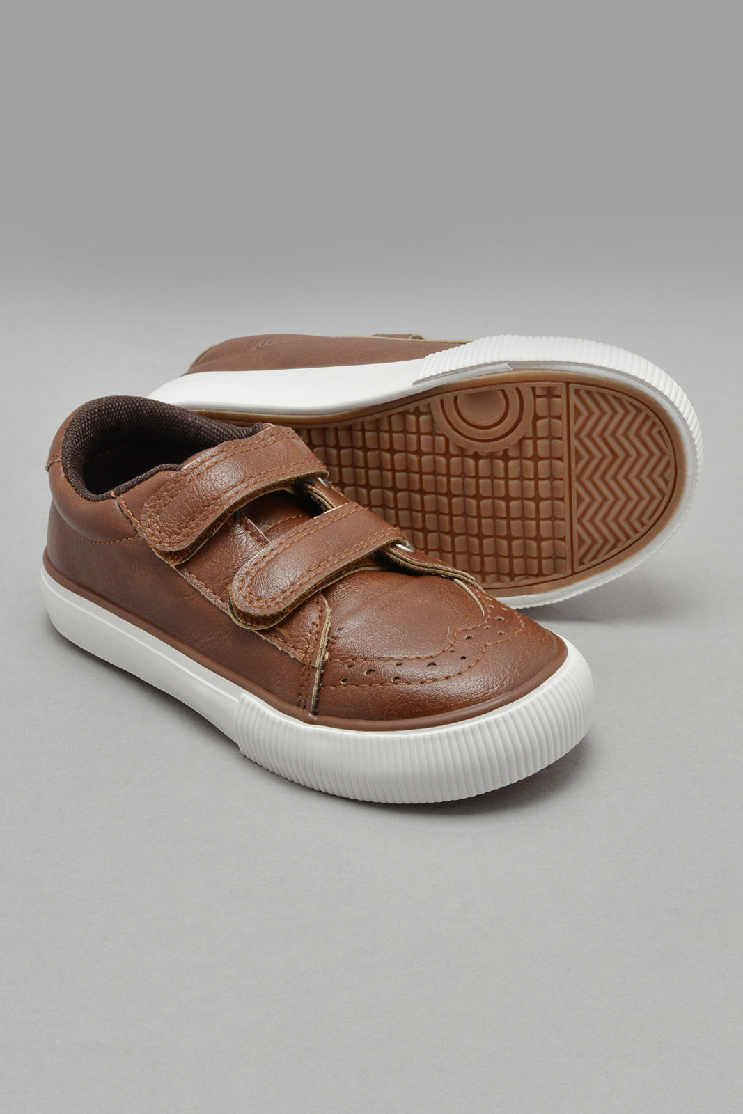 Brown Velcro Sneaker