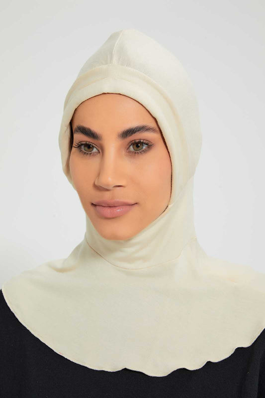 Beige Inner Hijab