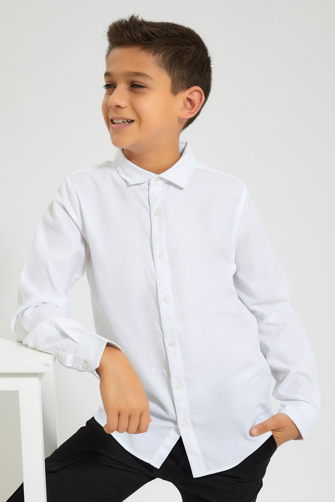 White Plain Smart Shirt