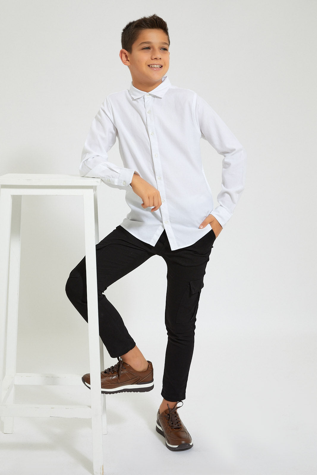 White Plain Smart Shirt