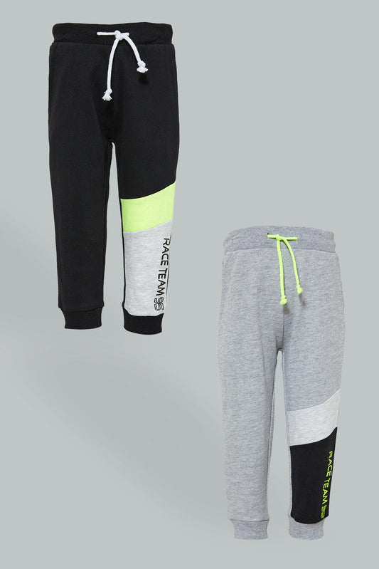 Assorted Cut And Sew Jogger (Pack Of 2)