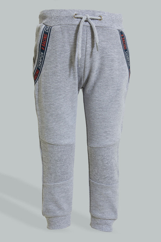 Grey Knitted Jogger