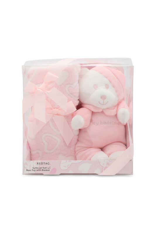 Redtag-Infant-Gift-Set-Unicorn-Toy-With-Blanket-365,-Category:Newborn-Accessories,-Colour:Pink,-Filter:Newborn-Accessories,-NBN-Newborn-Accessories,-New-In,-New-In-NBN-ACC,-Non-Sale,-Section:Boys-(0-to-14Yrs)-New-Born-Baby-