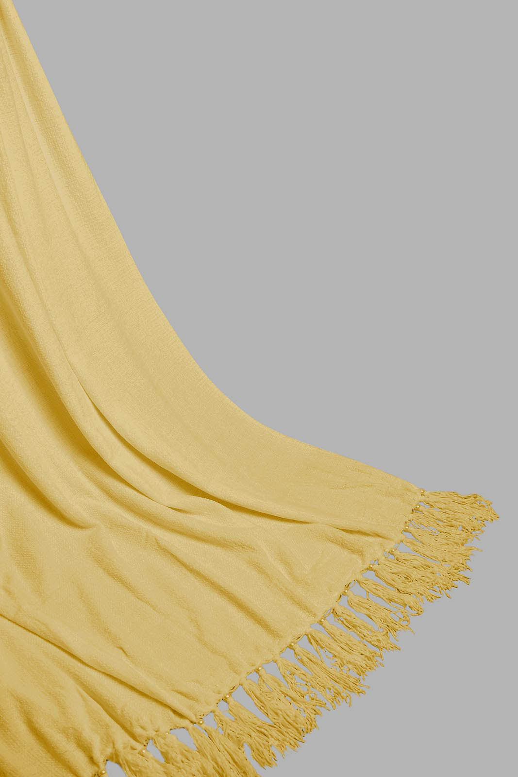 Redtag-Mustard-Chenille-Throw-With-Fringe-BED-HOME-SPUN-3,-Colour:Mustard,-Filter:Home-Bedroom,-HMW-BED-Throws,-New-In,-New-In-HMW-BED,-Non-Sale,-Section:Homewares,-W21B-Home-Bedroom-