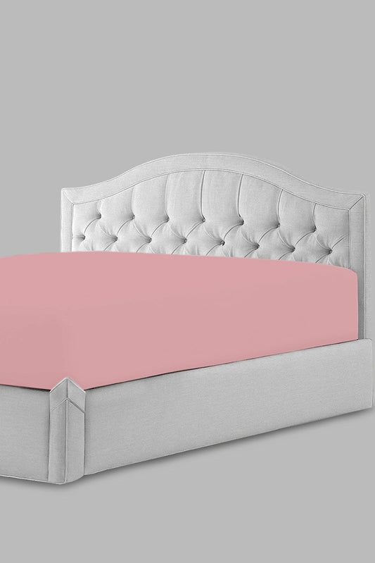 Pink fitted sheet king size